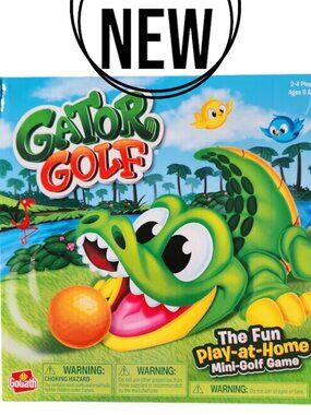 NEW Gator Golf Lawn Game Backyard Picnic Fun Minifigure Golf Putt CHRISTMAS GIFT